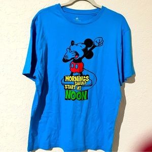 Disney Men's Mickey Mouse Graphic Tee Medium